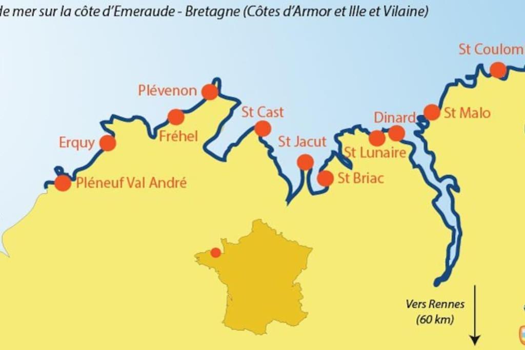 Plancoët Robert'S Family Petite Maison De Ville מראה חיצוני תמונה